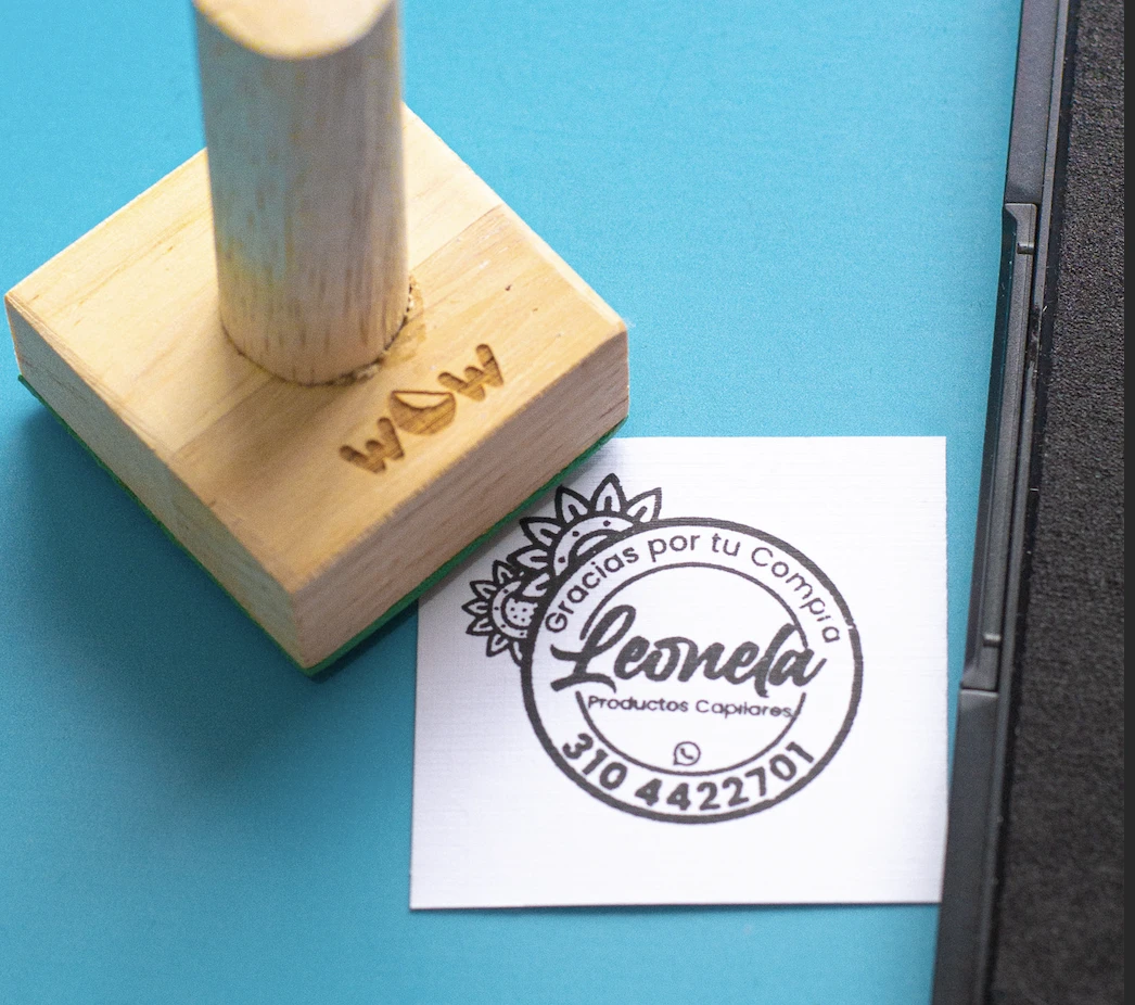 Sello base madera